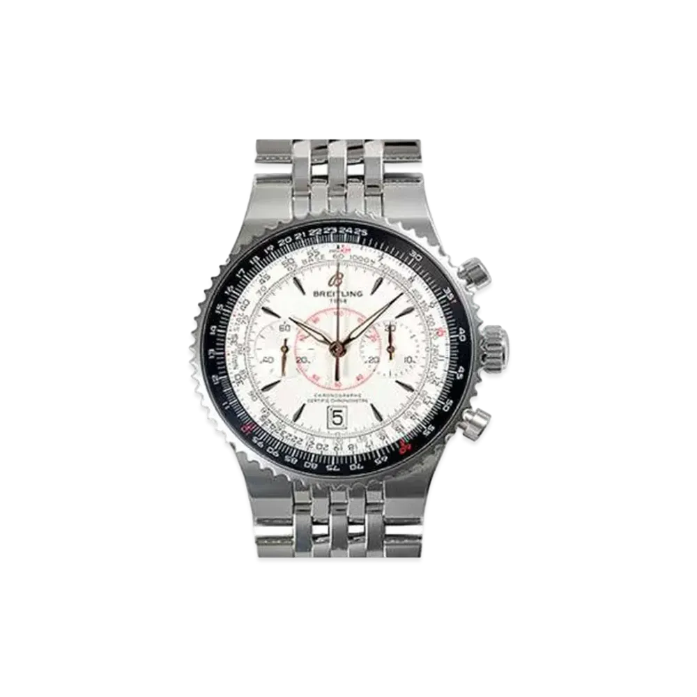 Breitling Navitimer Montbrillant Legend "White/Stainless Steel"