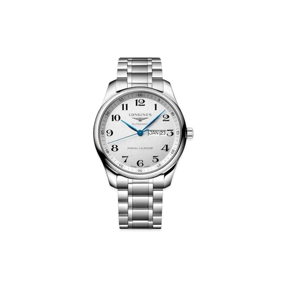 Longines Master Collection 42.00mm "Silver Barleycorn/Stainless Steel" L2.920.4.78.6