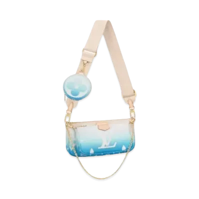 Louis Vuitton Multi Pochette Accessoires "Blue"