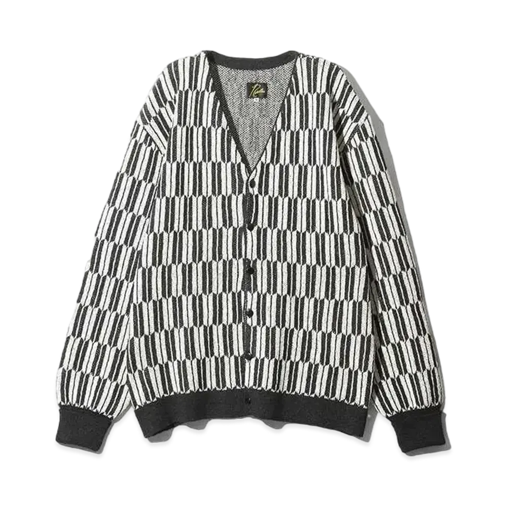 Needles V Neck Cardigan - Arrow "Black"