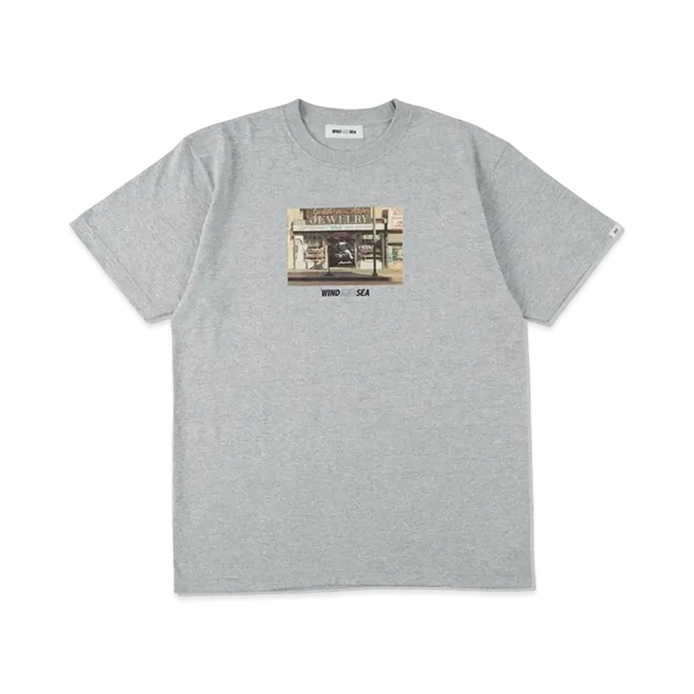 WIND AND SEA Wild&Free (City) photo tee "H.Gray"