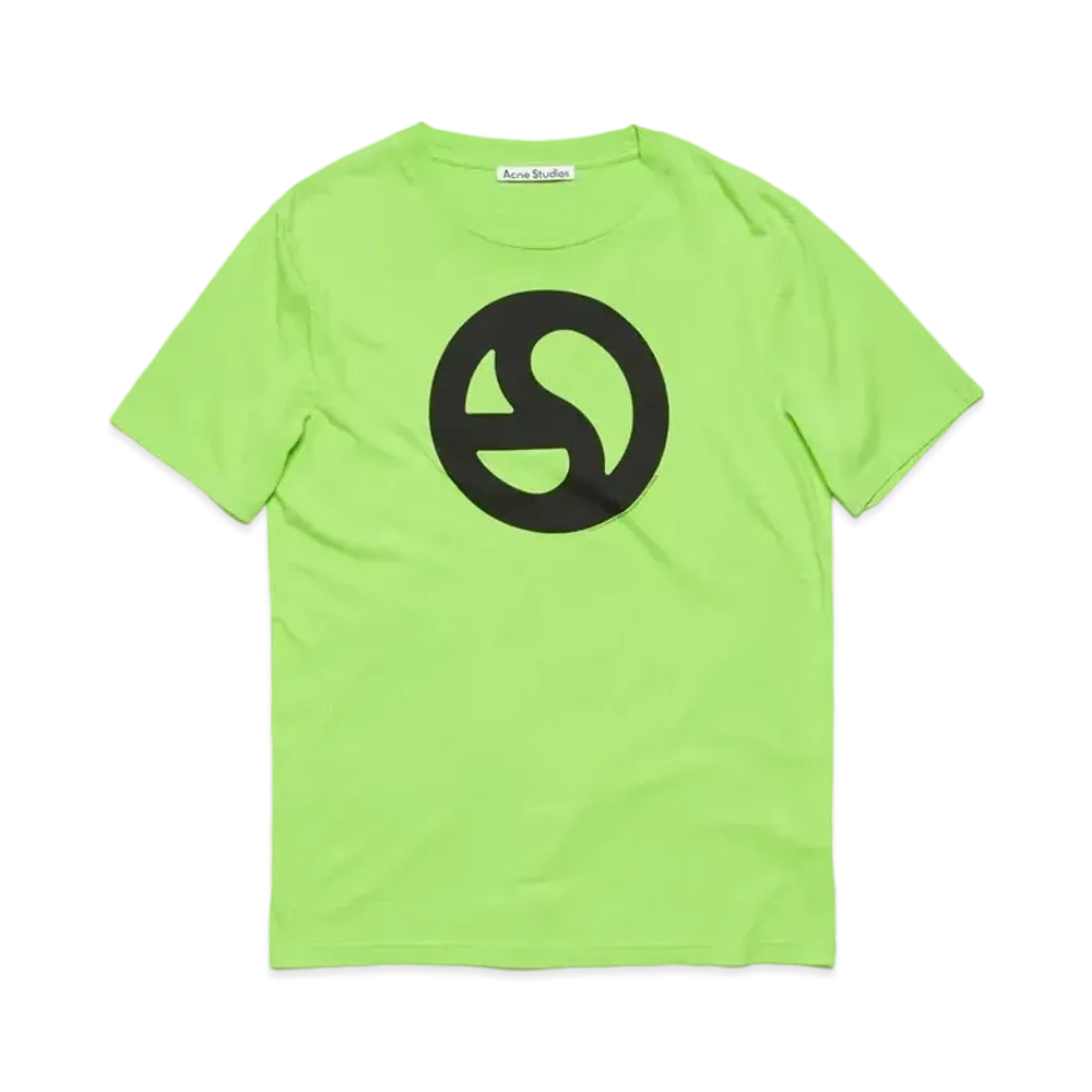 Acne Studios Printed T-Shirt "Sharp Green"