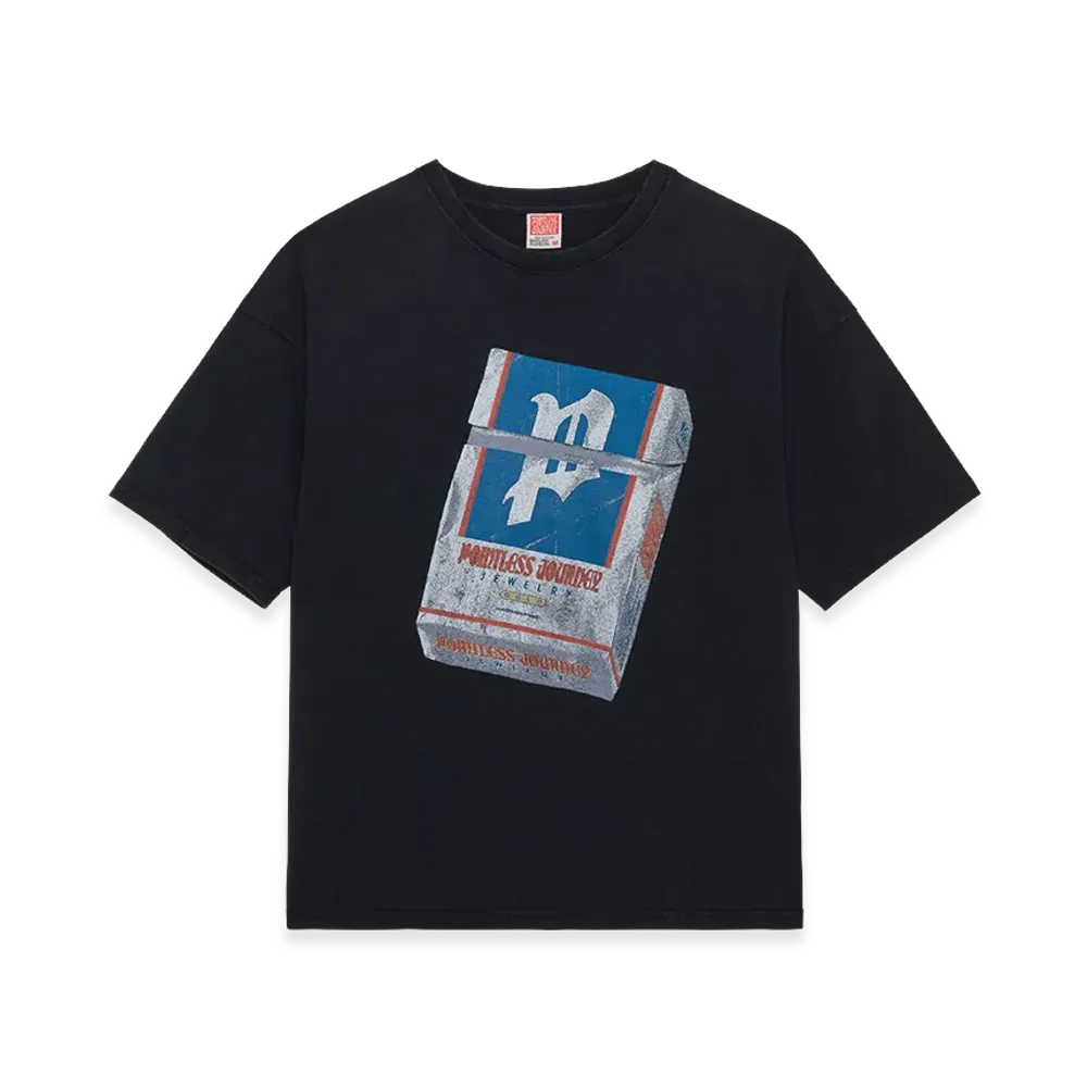POINTLESS JOURNEY Imaginary Band Graphic Tee #1 "Black"