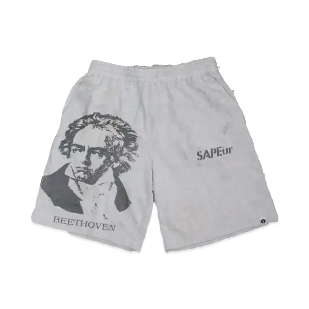 SAPEur Vintage Sweat shorts Musician "Gray"