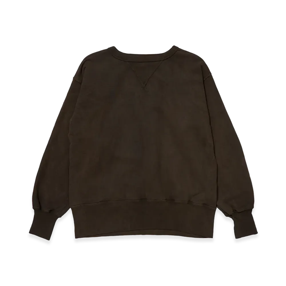 T.T Taiga Takahashi LOT.603 Sweat Shirt "Mud Dyed Brown"