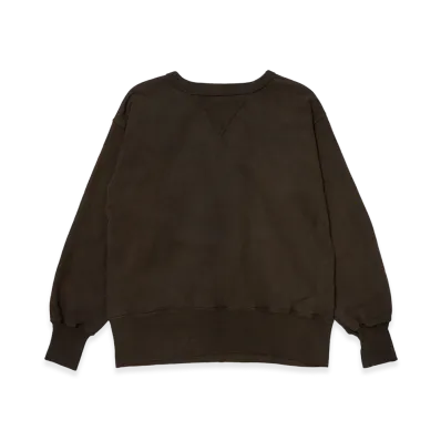 T.T Taiga Takahashi LOT.603 Sweat Shirt "Mud Dyed Brown"