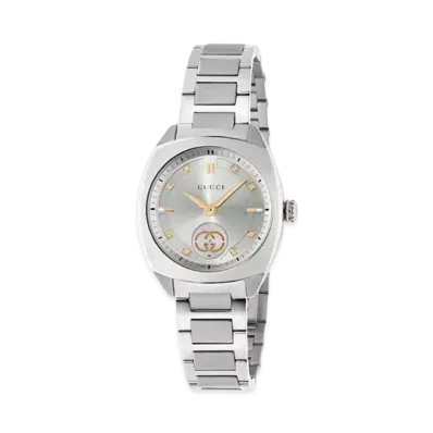 GUCCI Interlocking Watch 29mm "Pink Gold/Silver/Stainless Steel"
