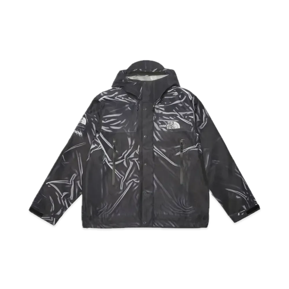 Supreme x The North Face Trompe Loeil Printed Taped Seam Shell Jacket "Black"