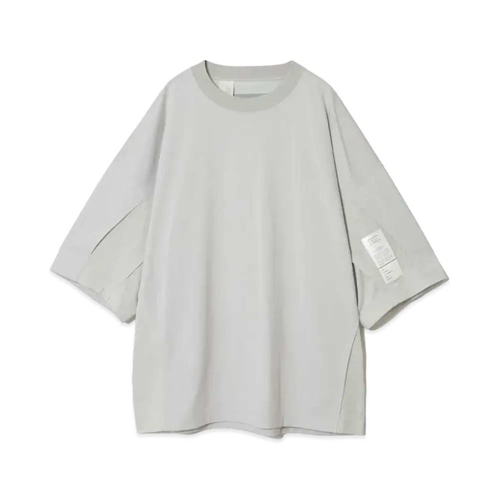N.HOOLYWOOD Crew Neck Half Sleeve T-Shirt "Light Gray"