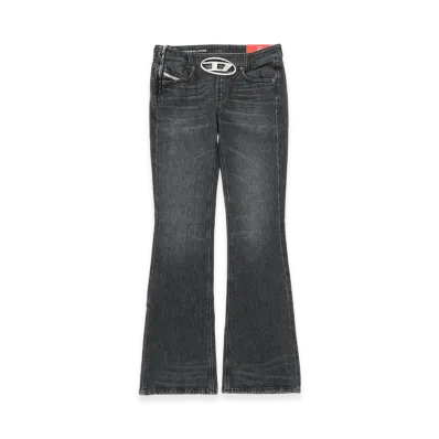 DIESEL Zip Fly Jeans 1969 D Ebbey 0Ckah Women "Black/Darkgrey"