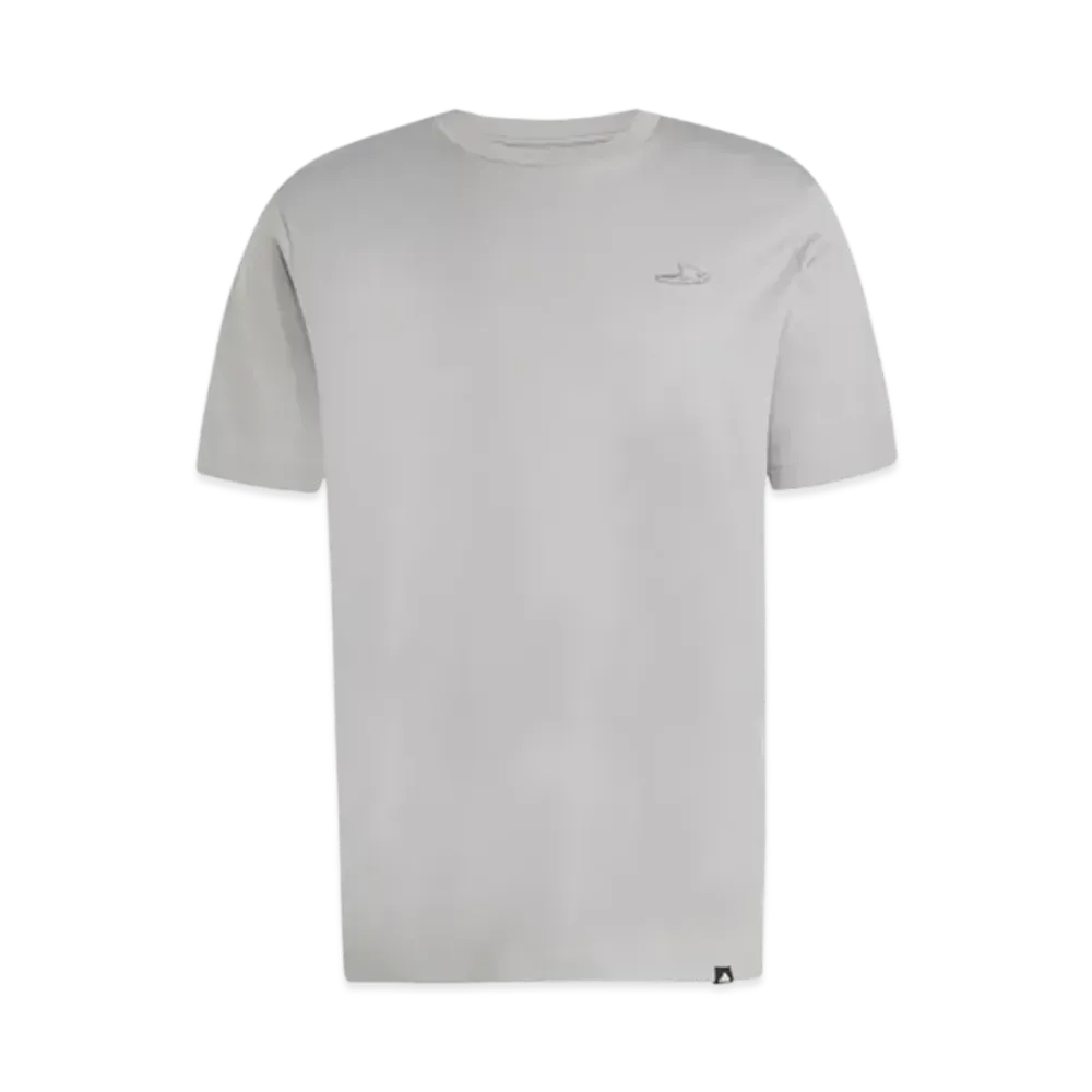 adidas Lounge Sandal Graphic Short Sleeve T-Shirt "Charcoal Solid Grey"