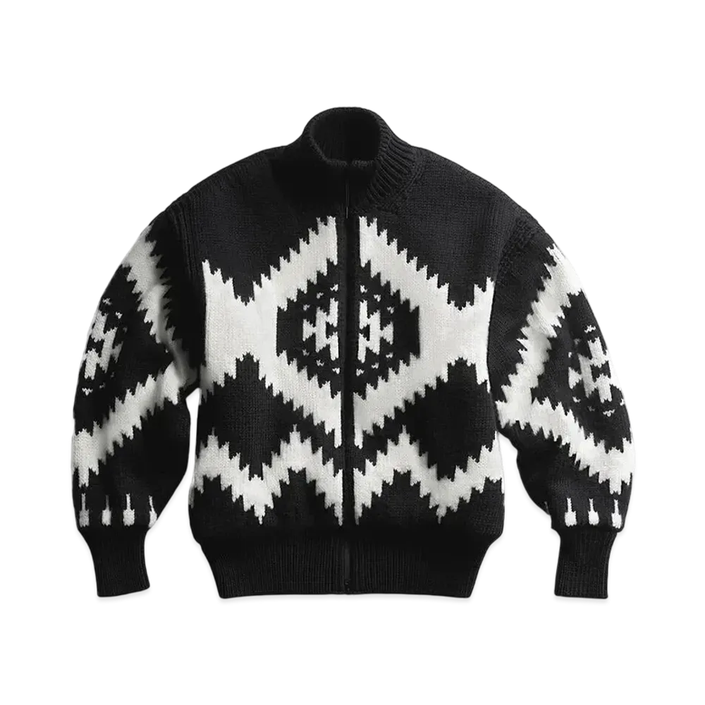 CANADA GOOSE SNOW GOOSE Zenith Sweater "Black/Cream"