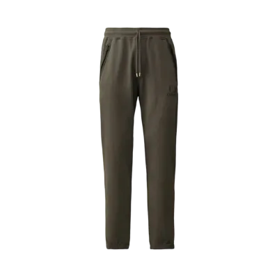 C.P. Company Light Fleece Logo Sweatpants "Smoked Pearl Grey"