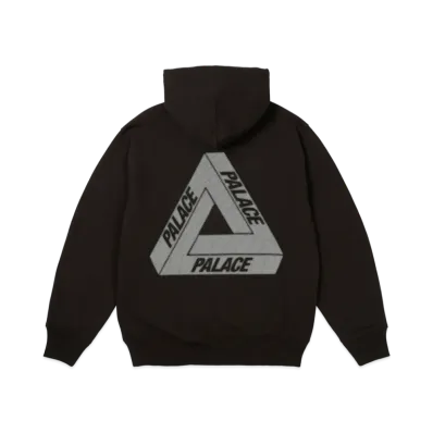 PALACE Bit Grippy Tri-Ferg Hood "Black"