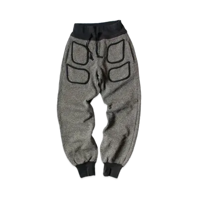 KAPITAL BEACH BACK BRUSHING SWEATPANTS "Charcoal"