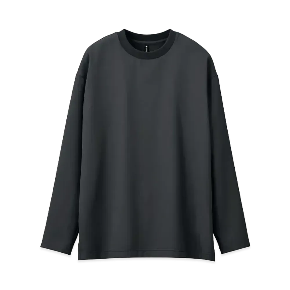 DESCENTE ALLTERRAIN I/O Stretch Sweat L/S T-Shirts "Azurite Gray"