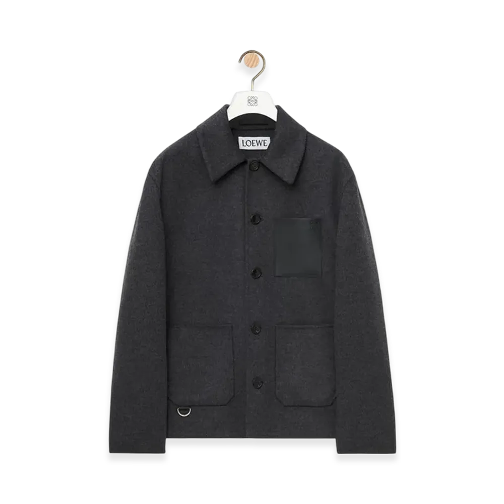 LOEWE Workwear Jacket "Charcoal Melange"