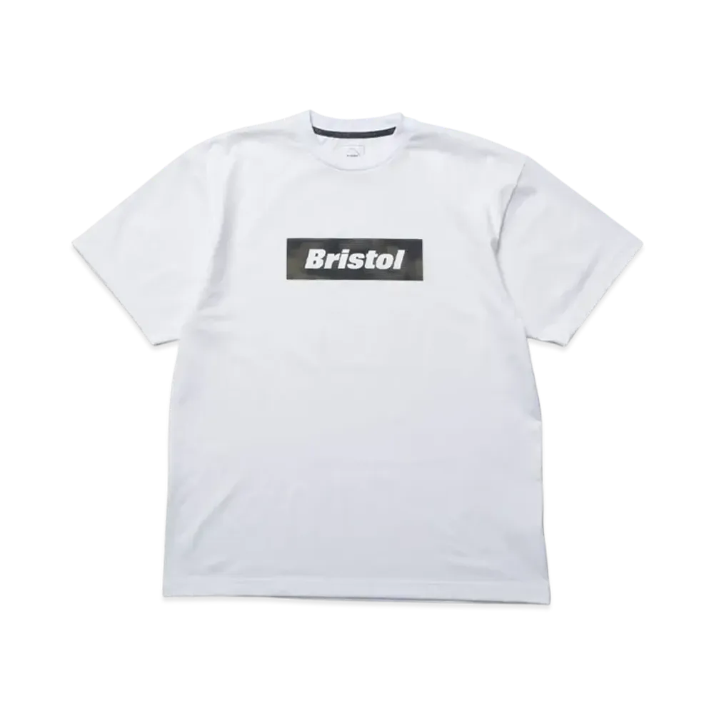 F.C.Real Bristol Speed Camo Box Logo Tee "White"