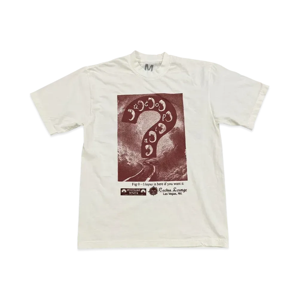 Travis Scott Cactus Jack x Online Ceramics Utopia Tee "White"