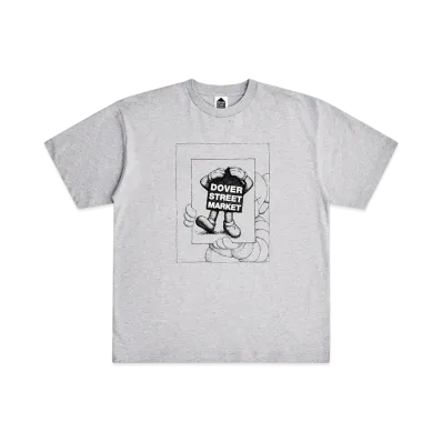 Dover Street Market (DSM) x KAWS Chum Tee "Grey"