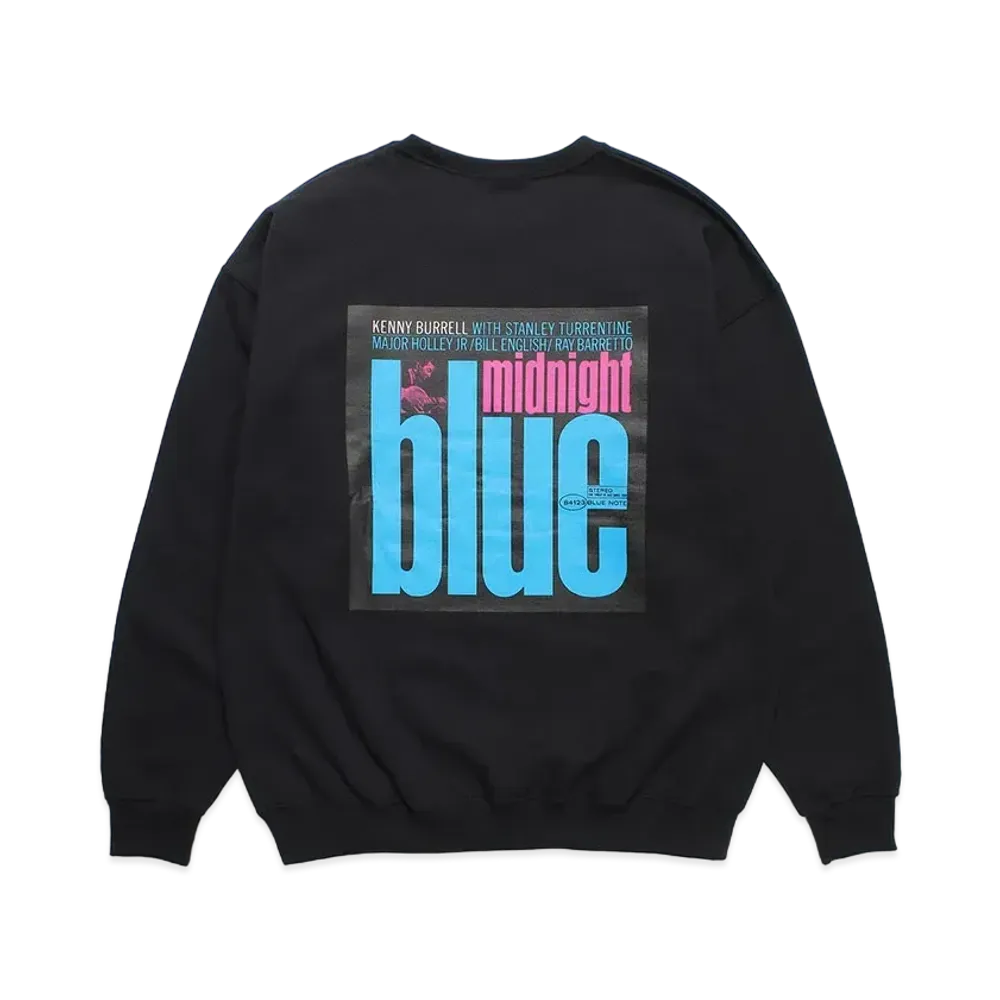 WACKO MARIA BLUE NOTE Sweat Shirt "Black"