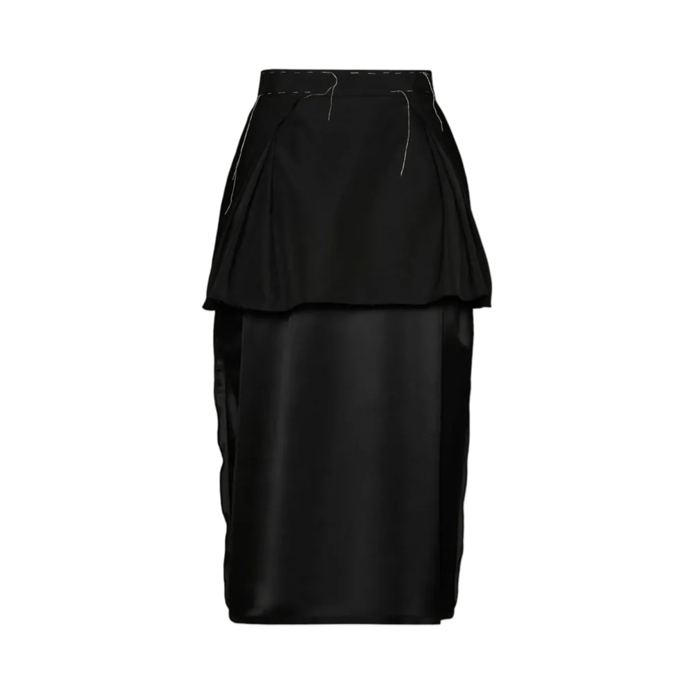 Maison Margiela Women's Work-In-Progress Skirt "Black"