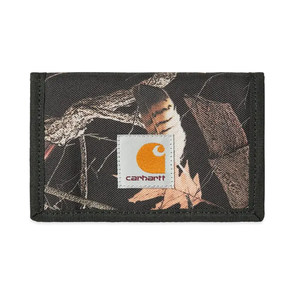 Carhartt WIP Alec Wallet "Camo Feather Tree/Black"