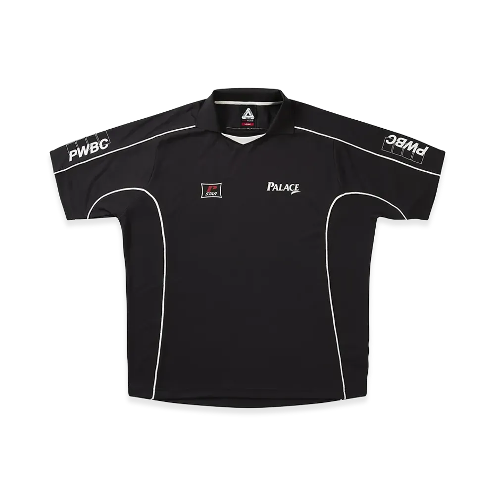 PALACE Palace Golf Mesh Polo "Black"