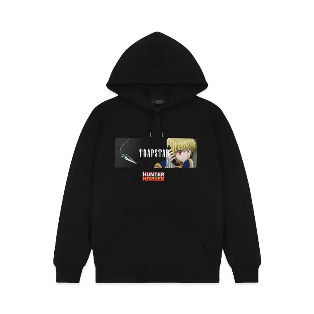 TRAPSTAR x HUNTER X HUNTER Boomin Line Hoodie "Black"
