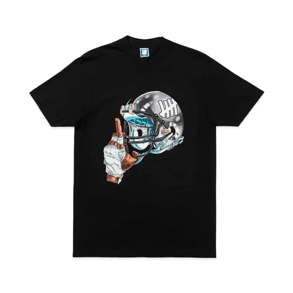 UNDEFEATED HELMET S/S TEE - 80280 "Black"