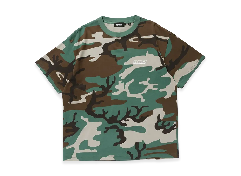 XLARGE Multi Logo Camo S/S Tee "Camo"