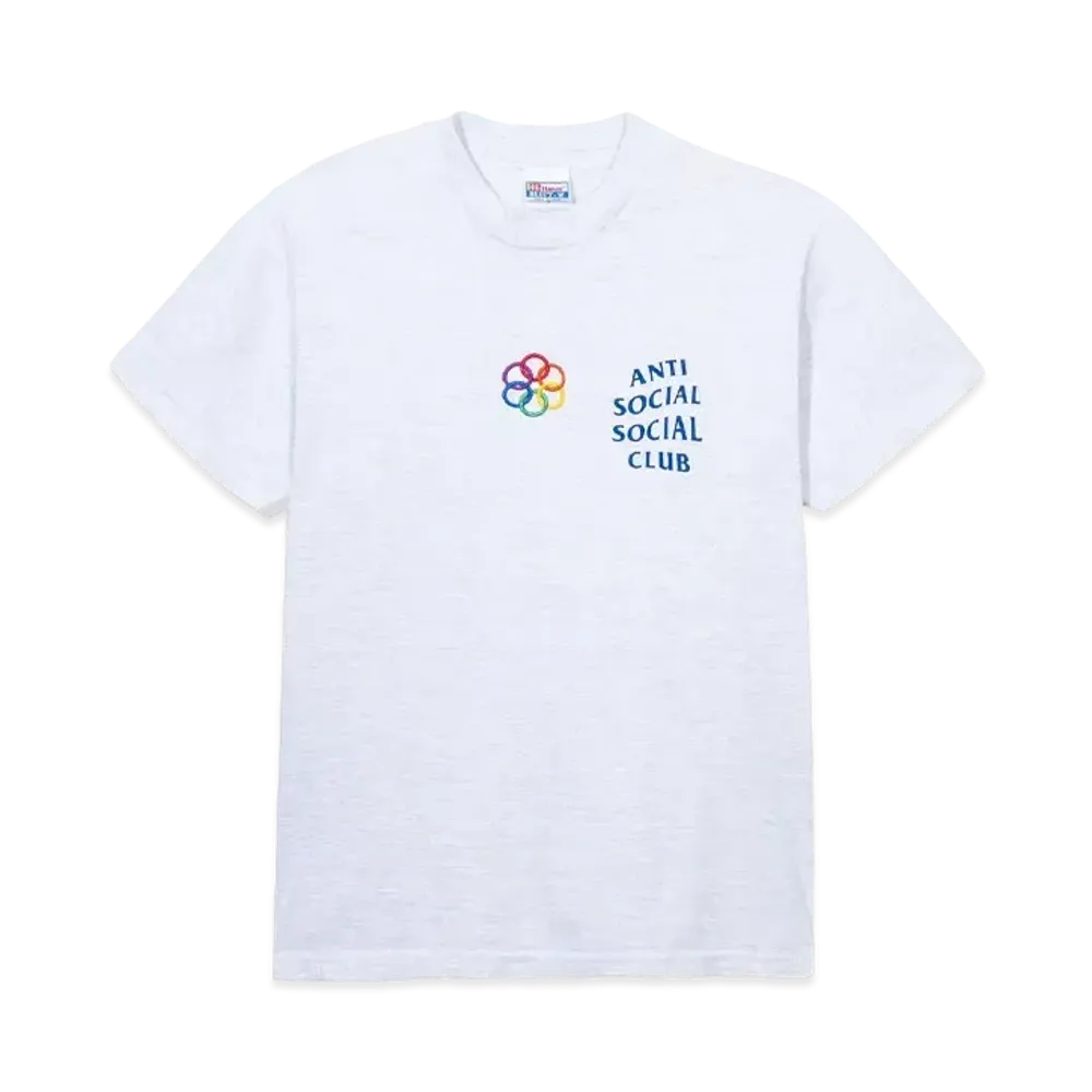 ANTI SOCIAL SOCIAL CLUB PARIS 2024 CAPSULE Vintage Olympic Mind Games Tee "Grey/Navy"