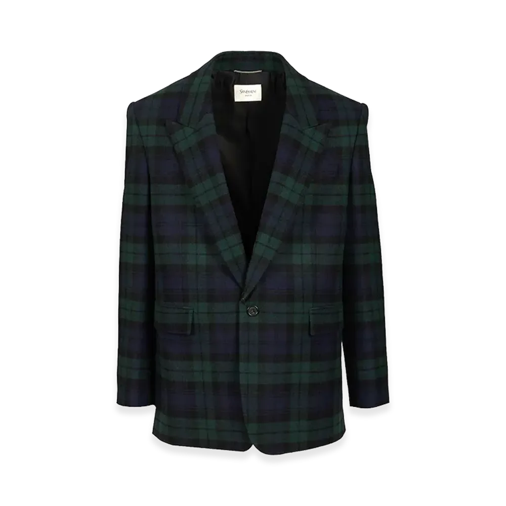 Saint Laurent Look 19 - Veste Un Bouton Col "Multi"
