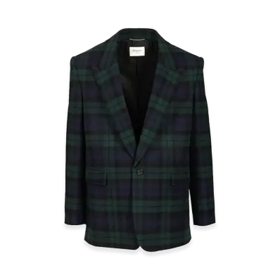 Saint Laurent Look 19 - Veste Un Bouton Col "Multi"