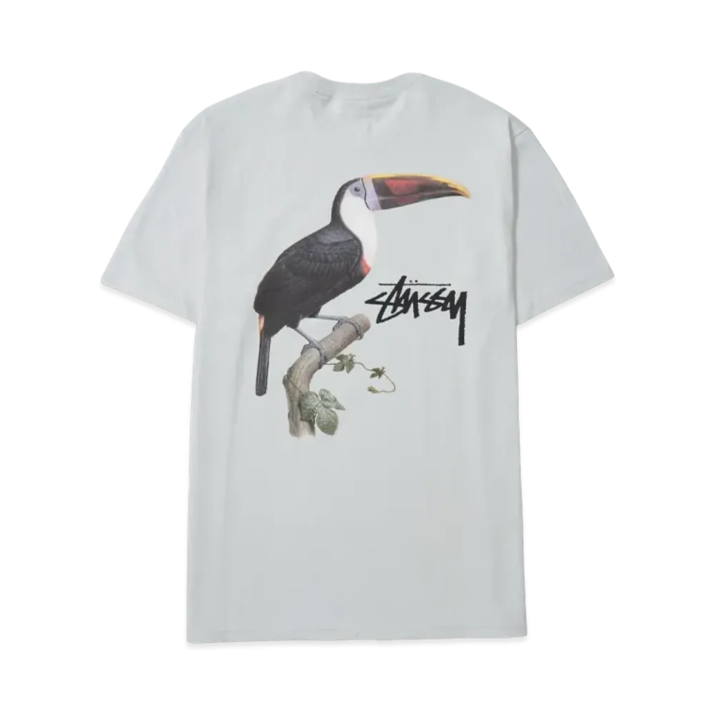 Stussy Toucan Tee "Fog"