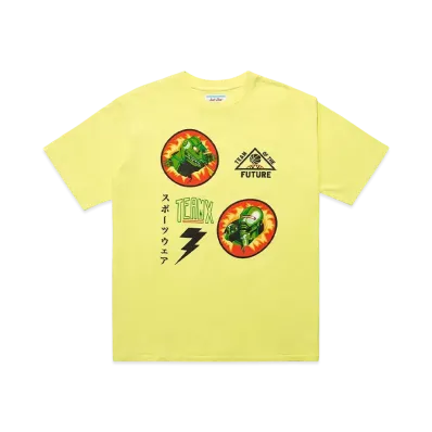 Just Don Team X Monster vs Robot Tee "Yellow"
