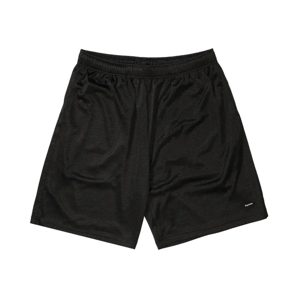 Supreme Small Box Baggy Mesh Short "Black"