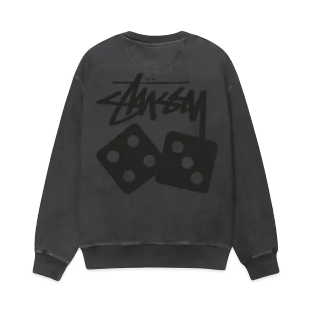 Stussy Dice Crew Pigment Dyed "Black"