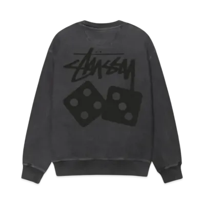 Stussy Dice Crew Pigment Dyed "Black"