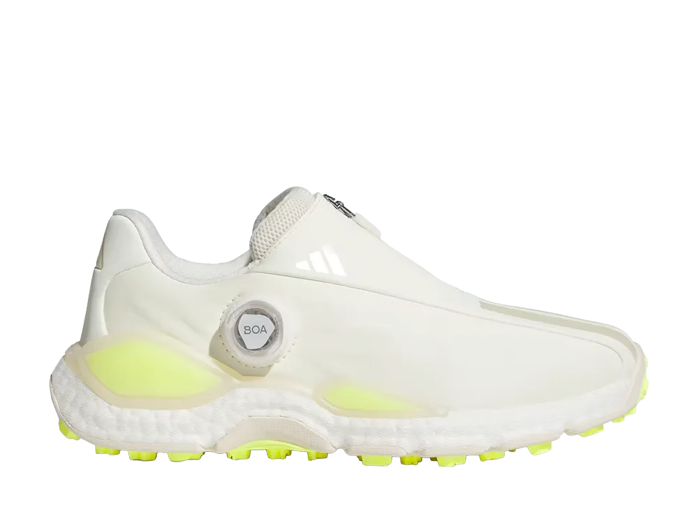 adidas Women's Codechaos 27 Boa Spikeless Golf "Off White/Frozen Lemon"