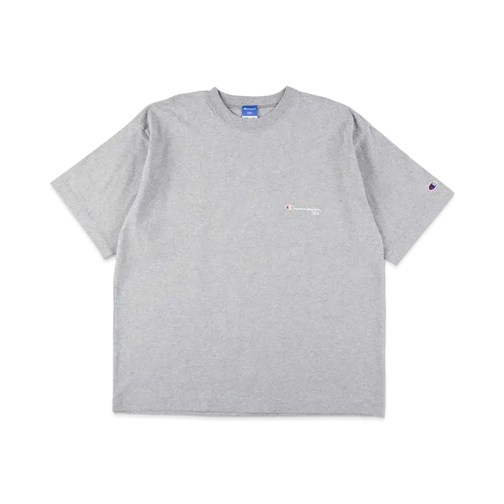 ウィンダンシー x チャンピオン S/S T-シャツ "オックスフォード グレー"