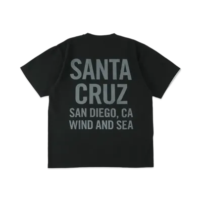 WIND AND SEA SD Santacruz S/S Pocket Tee "Black"