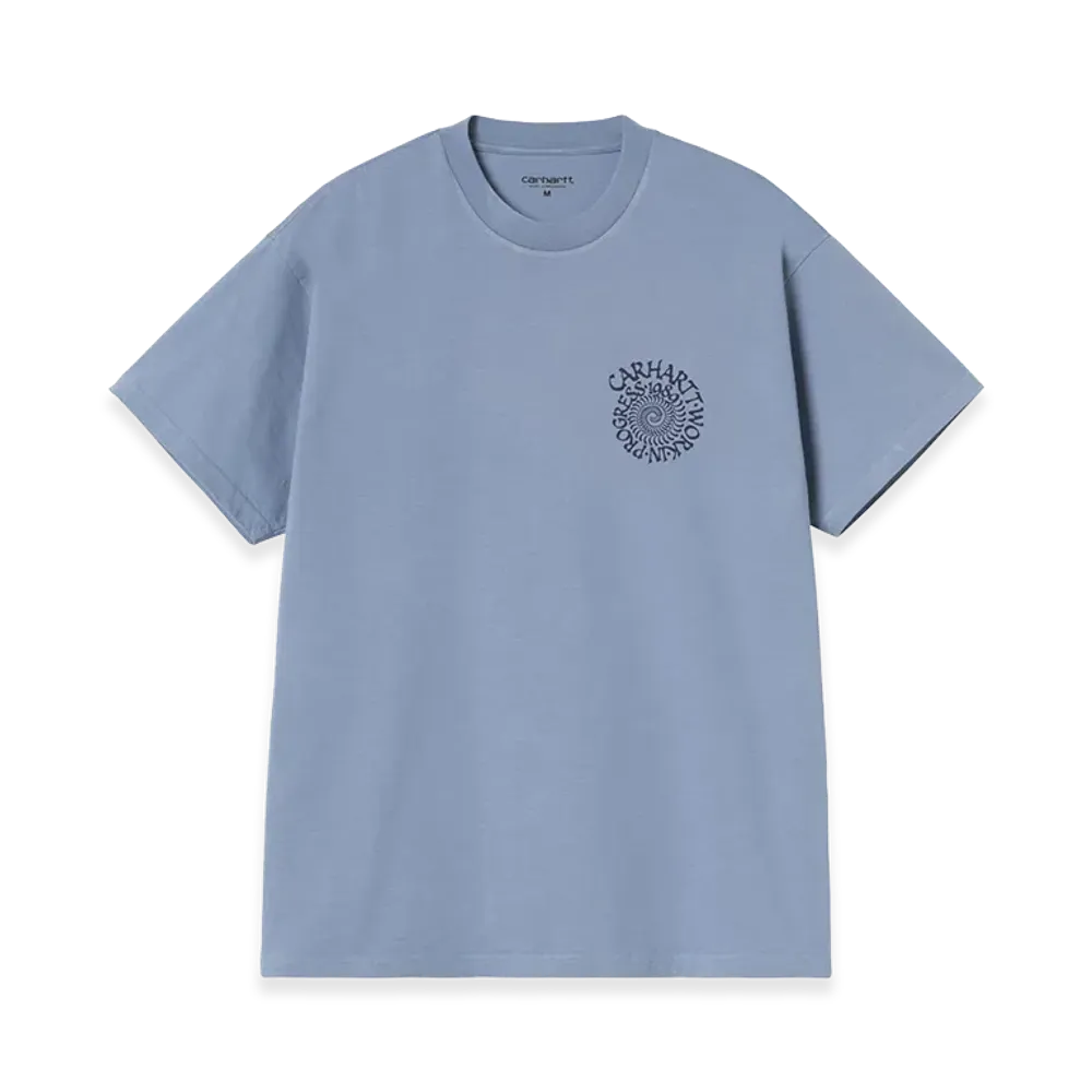 Carhartt WIP S/S Spirals T-Shirt "Gentle Blue"