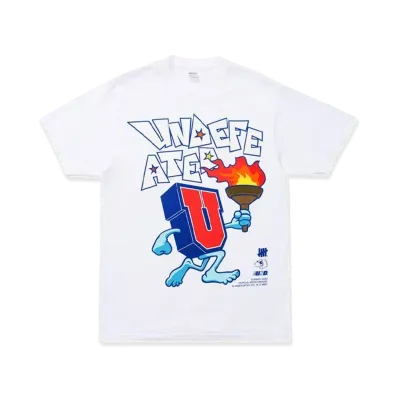 UNDEFEATED TORCH RUN S/S TEE - 80158 "White"