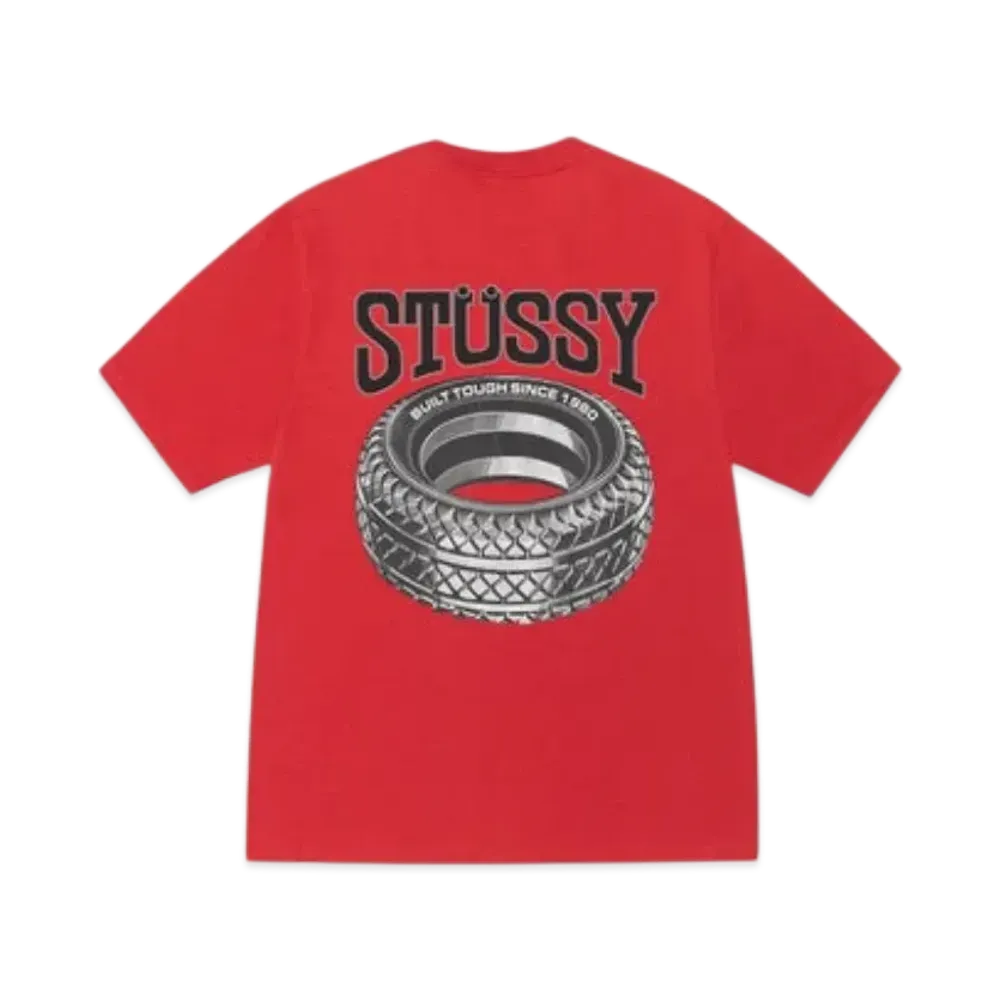 Stussy Tough Tread Tee "Cayenne"