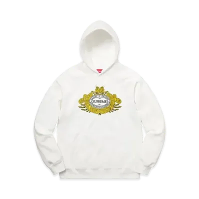 Supreme Love or Hate Hooded Sweatshirt "White"
