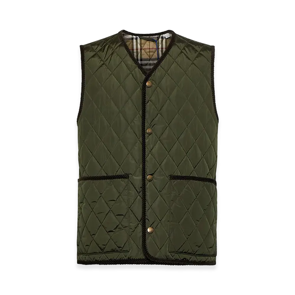 Burberry Quilted Vest "Green"