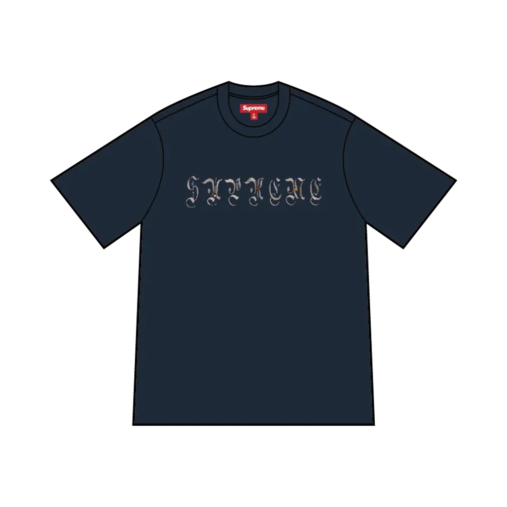 Supreme AOI Gems S/S Top "Navy"