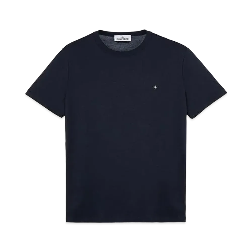 Stone Island 20336 ORGANIC COTTON/ SEAQUAL POLYESTER YARN_SLIM FIT "Blue"
