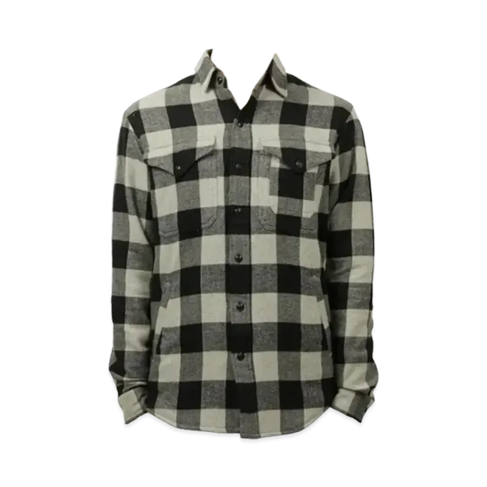 Polo Ralph Lauren Flannel Shirt Jacket "Black/Grey"